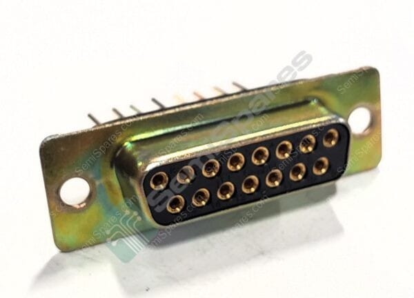 DAMM15SF179A | PANEL MOUNT THROUGH HOLE HOUSING SHELL UNTHREADED WIRE WRAP GOLD 7.5A - Image 3