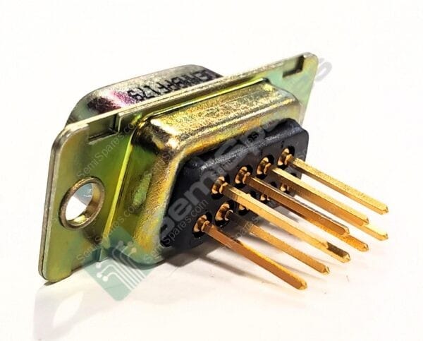 DEMM9PF179 | 9 POSITION D-SUB PLUG MALE PINS CONNECTOR PANEL MOUNT THROUGH HOLE HOUSING SHELL UNTHREADED WIRE WRAP 7.5A - Image 2
