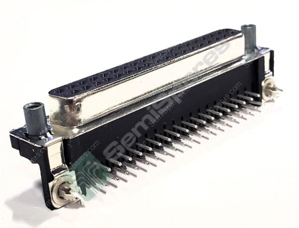 5747847-6 | THROUGH HOLE RIGHT ANGLE SOLDER 6A MATING SIDE FEMALE SCREWLOCK BOARD LOCK - Image 2