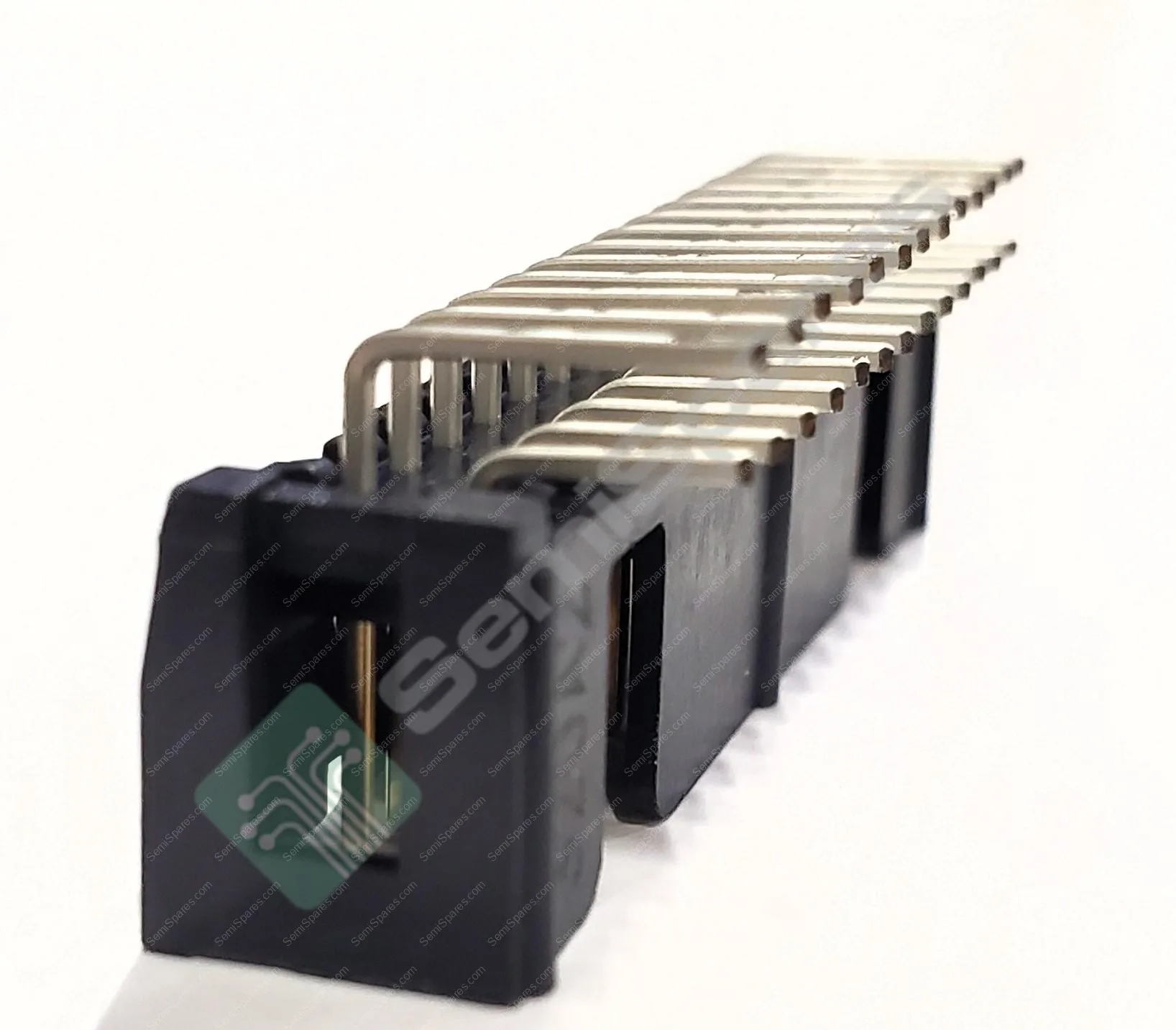 N2526-5002-RB | 2.54MM MALE PIN BOARD TO BOARD SHROUDED 4 WALL SOLDER PUSH PULL KEYING SLOT 1.75A - Image 2