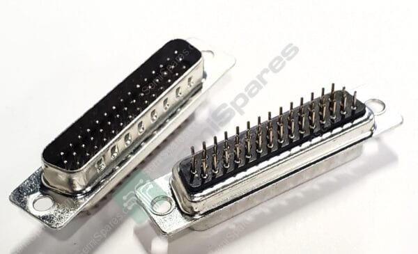 MDH-BC-44P | CONNECTOR 44 POSITION 3 ROW PLUG MALE PINS THROUGH HOLE - Image 3