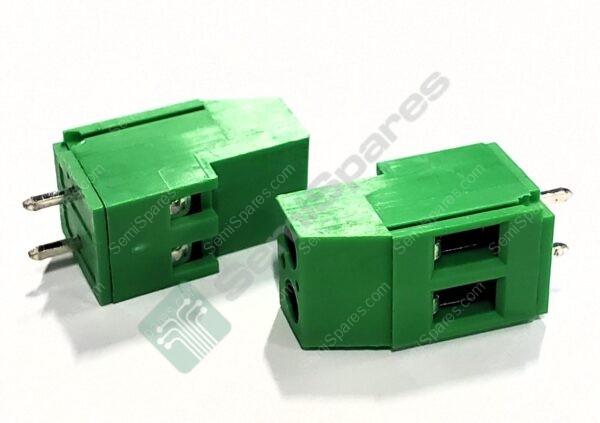 ED700/2 | 2 POSITION WIRE TO BOARD TERMINAL BLOCK HORIZONTAL WITH BOARD 5.00MM THROUGH HOLE 300V RISING CAGE CLAMP GREEN - Image 3