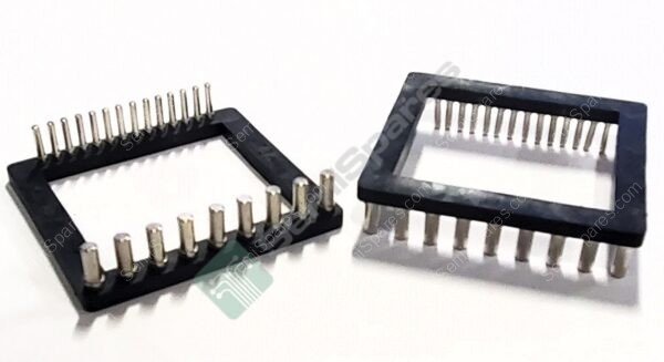 PR-22 | 23 PIN SOCKETS WITH THROW AWAY CARRIER RECEPTACLE MOUNTING HARDWARE PCB MOUNT - Image 3