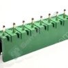 1758076 | SIDE) 0.200" (5.08MM) VERTICAL THROUGH HOLE SOLDER THROUGH HOLE GREEN