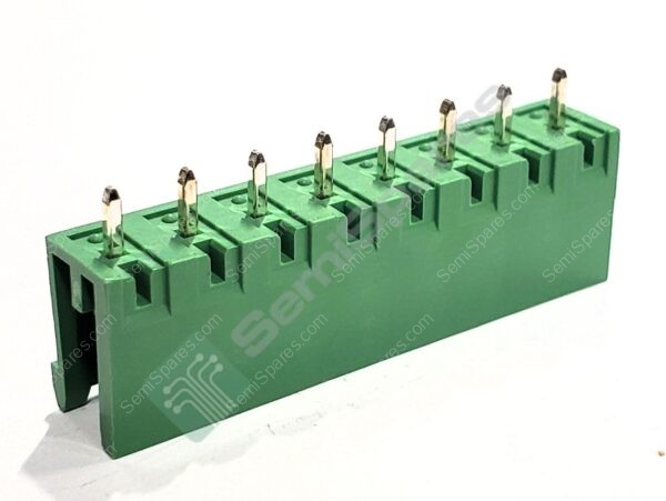 1758076 | SIDE) 0.200" (5.08MM) VERTICAL THROUGH HOLE SOLDER THROUGH HOLE GREEN