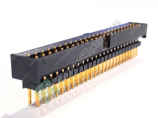 ZLTMM-125-65-G-D-278 | HEADER HOUSING SHROUDED VARIABLE STACK HEIGHT TERMINAL STRIP 50 POSITION SOLDER MALE PIN GOLD 2 ROWTHROUGH HOLE - Image 3