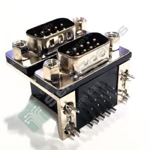 189-009-613R571 | OF 2 PANEL MOUNT THROUGH HOLE RIGHT ANGLE FEMALE SCREWLOCK 5A BOARD LOCK