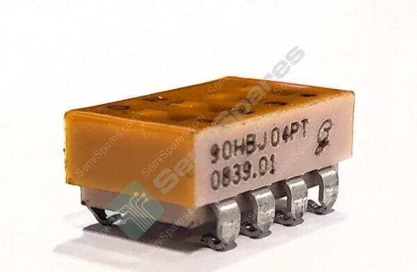 90HBJ04PT | DIP SWITCH SPST 4 POSITION SURFACE MOUNT SLIDE (STANDARD) ACTUATOR 25MA 24VDCFLUSHED RECESSED J LEAD TAPE SEAL - Image 2
