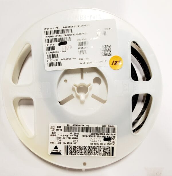 CRCW2512100KFKEG | 100 kOhms ±1% 1W Chip Resistor 2512 (6432 Metric) Automotive AEC-Q200 Thick Film - Image 4