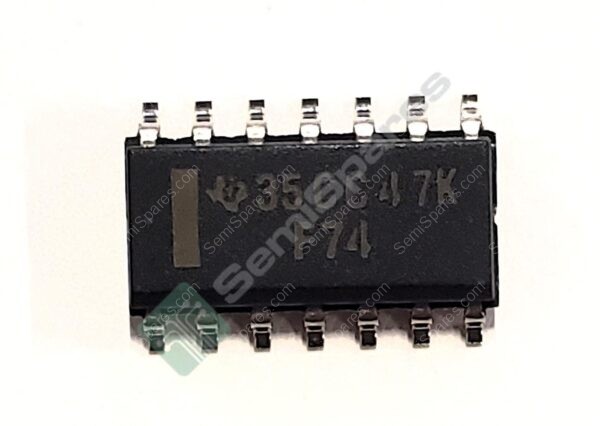 SN74F74D | FLIP FLOP ELEMENT D-TYPE 1 BIT POSITIVE EDGE 14-SOIC SET(PRESET) AND RESET 4.5V-5.5V SURFACE MOUNT