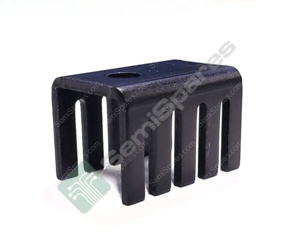 577202B00000G | HEAT SINK TO-220 ALUMINUM 1.5W @ 40°C BOARD LEVEL BOLT ON RECTANGULAR FINS BLACK ANODIZED