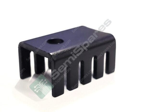 577102B00000 | HEAT SINK TO-220 ALUMINUM 3.0W @ 80°C BOARD LEVEL BOLT ON RECTANGULAR FINS BLACK ANODIZED
