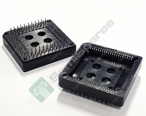 ED084PLCZ | 84 (2x42) POS PLCC SOCKET TIN THROUGH HOLE CLOSED FRAME SOLDER 1A BLACK - Image 4