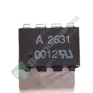 HCPL-2631 | SCHOTTKY CLAMPED 3750VRMS CHANNEL 10KV/US CMTI 8 DIP 4.5V-5.5V