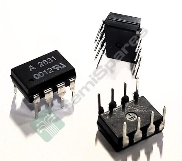 HCPL-2631 | SCHOTTKY CLAMPED 3750VRMS CHANNEL 10KV/US CMTI 8 DIP 4.5V-5.5V - Image 3