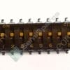 219-8MST | DIP SWITCH SPST 8 POSITION SURFACE MOUNT SLIDE STANDARD ACTUATOR 100MA 20VDC RAISED GULL WING TAPE SEAL