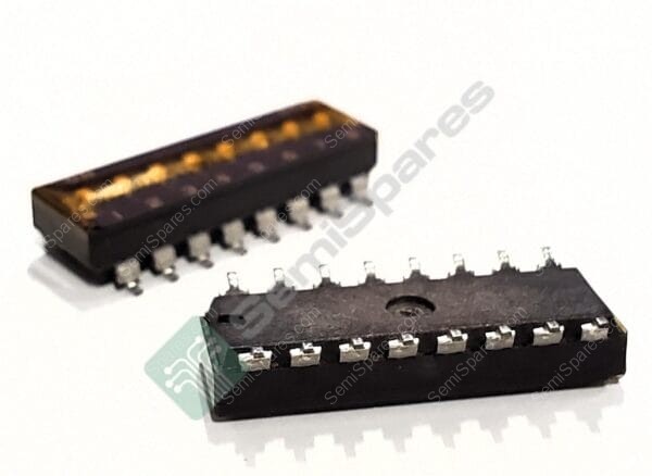 219-8MST | DIP SWITCH SPST 8 POSITION SURFACE MOUNT SLIDE STANDARD ACTUATOR 100MA 20VDC RAISED GULL WING TAPE SEAL - Image 3