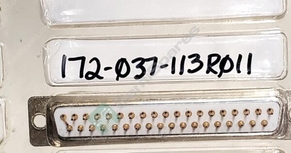 172-037-113R011 | CONNECTOR 37 POSITION D-SUB STANDARD SOLDER CUP MALE PIN GOLD - Image 5