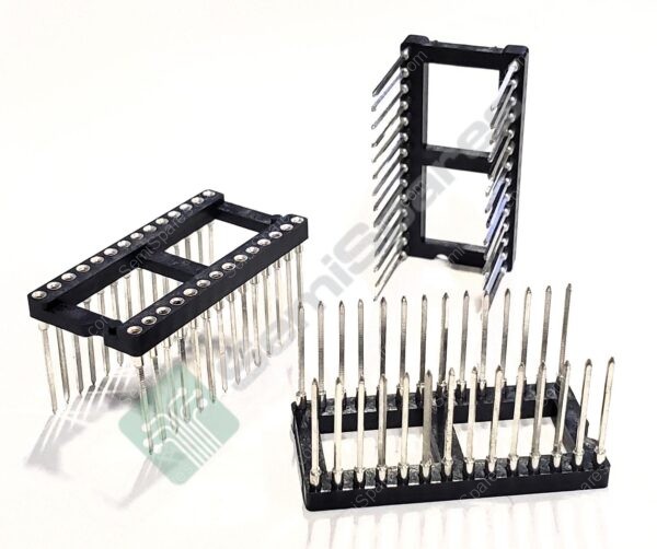 123-43-628-41-001000 | 28 (2x14) POS DIP 0.6'' ROW SPACING SOCKET GOLD THROUGH HOLE OPEN FRAME WIRE WRAP 3A - Image 4