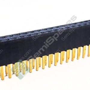 SSW-116-22-G-D | 32 POSITION RECEPTACLE CONNECTOR 0.100" THROUGH HOLE GOLD SOLDER PUSH PULL 4.7A PER CONTACT