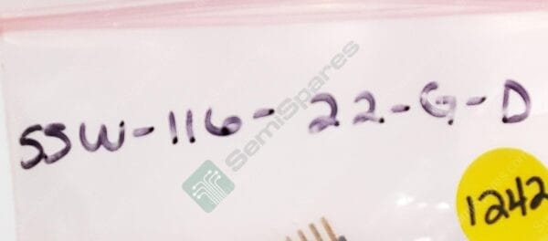 SSW-116-22-G-D | 32 POSITION RECEPTACLE CONNECTOR 0.100" THROUGH HOLE GOLD SOLDER PUSH PULL 4.7A PER CONTACT - Image 4