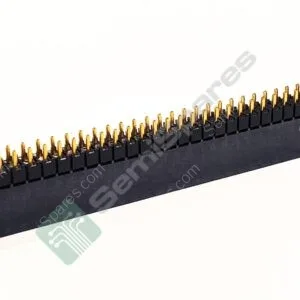 ESQ-132-12-G-D | 64 POSITION ELEVATED SOCKET CONNECTOR 0.100" THROUGH HOLE GOLD FORKED SOLDER PUSH PULL 5.7A PER CONTACT 550VAC