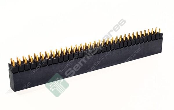 ESQ-132-12-G-D | 64 POSITION ELEVATED SOCKET CONNECTOR 0.100" THROUGH HOLE GOLD FORKED SOLDER PUSH PULL 5.7A PER CONTACT 550VAC