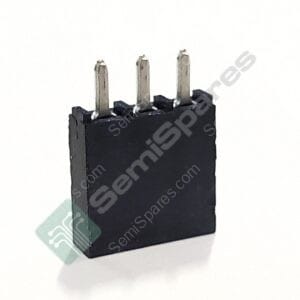 SSQ-103-01-L-S | 3 POSITION RECEPTACLE CONNECTOR 0.100" THROUGH HOLE GOLD FORKED BOARD TO BOARD OR CABLE PUSH PULL SOLDER 465VAC, 655VDC