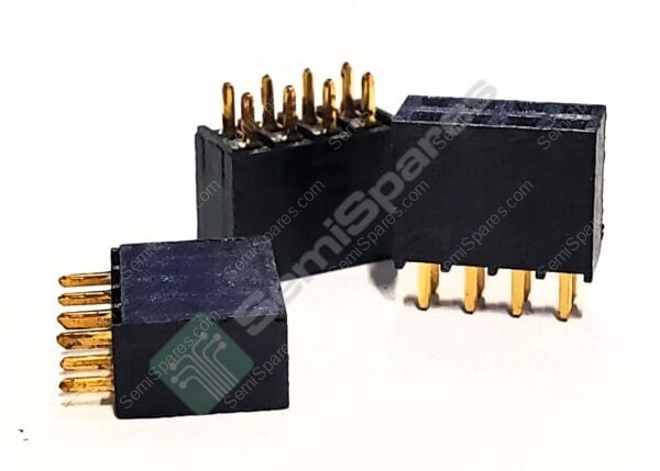 SSQ-104-01-G-D | 8 POSITION RECEPTACLE CONNECTOR 0.100" THROUGH HOLE GOLD FORKED BOARD TO BOARD OR CABLE SOLDER PUSH PULL 465VAC, 655VDC - Image 3