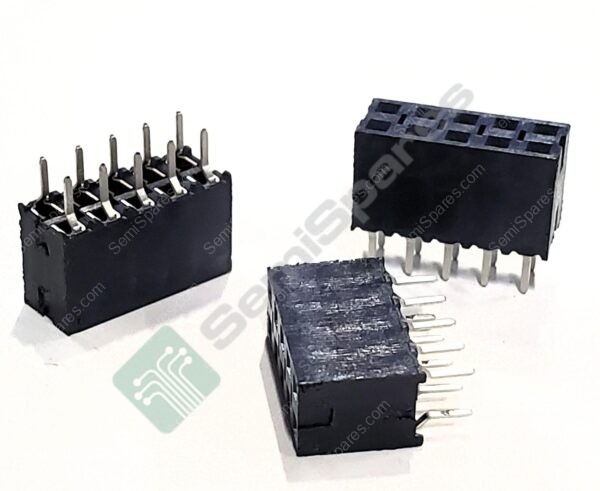 BCS-105-L-D-TE | 10 POSITION RECEPTACLE CONNECTOR 0.100" THROUGH HOLE GOLD FEMALE SOCKET SOLDER PUSH PULL BOARD TO BOARD 4.6A PER CONTACT 475VAC - Image 3