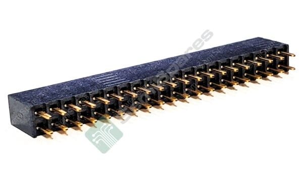 SSW-120-06-G-D | 40 POSITION RECEPTACLE CONNECTOR 0.100" THROUGH HOLE GOLD FORKED BOARD TO BOARD OR CABLE SOLDER PUSH PULL 4.7A PER CONTACT - Image 3