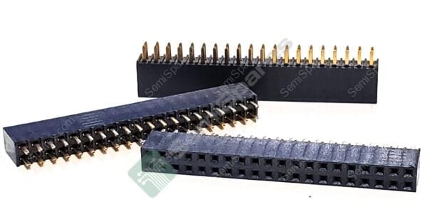 SSW-120-06-G-D | 40 POSITION RECEPTACLE CONNECTOR 0.100" THROUGH HOLE GOLD FORKED BOARD TO BOARD OR CABLE SOLDER PUSH PULL 4.7A PER CONTACT - Image 4