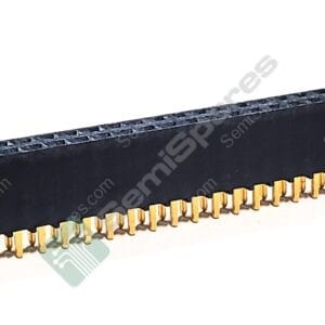 SSQ-120-01-G-D | 40 POSITION RECEPTACLE CONNECTOR 0.100" THROUGH HOLE GOLD FORKED BOARD TO BOARD OR CABLE SOLDER PUSH PULL 465VAC, 655VDC