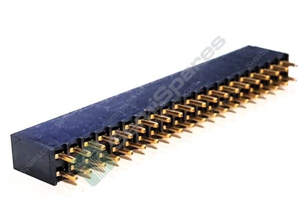 SSQ-120-01-G-D | 40 POSITION RECEPTACLE CONNECTOR 0.100" THROUGH HOLE GOLD FORKED BOARD TO BOARD OR CABLE SOLDER PUSH PULL 465VAC, 655VDC - Image 2