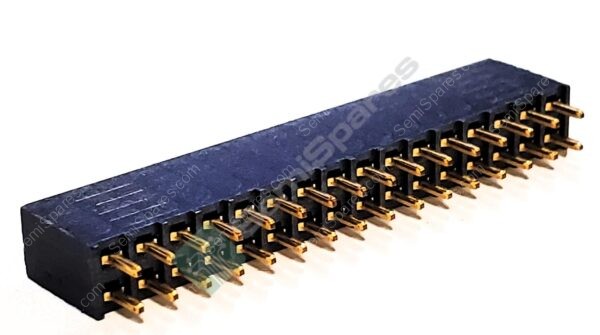 SSW-116-01-G-D | 32 POSITION RECEPTACLE CONNECTOR 0.100" THROUGH HOLE GOLD FORKED BOARD TO BOARD OR CABLE SOLDER PUSH PULL 4.7A PER CONTACT - Image 2