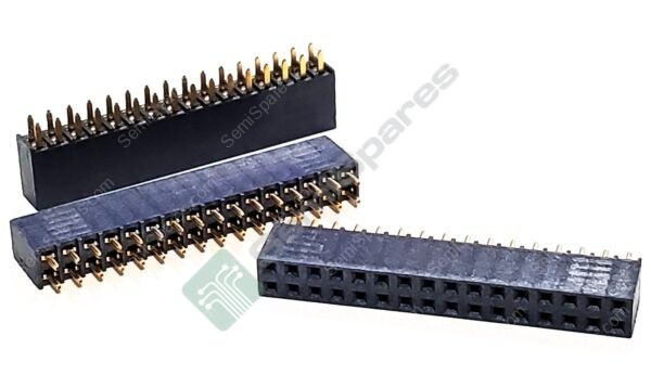 SSW-116-01-G-D | 32 POSITION RECEPTACLE CONNECTOR 0.100" THROUGH HOLE GOLD FORKED BOARD TO BOARD OR CABLE SOLDER PUSH PULL 4.7A PER CONTACT - Image 3