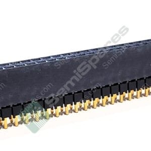 ESQ-120-12-G-D | 40 POSITION ELEVATED SOCKET CONNECTOR 0.100" THROUGH HOLE GOLD FORKED BOARD TO BOARD SOLDER PUSH PULL 5.7A PER CONTACT 550 VAC