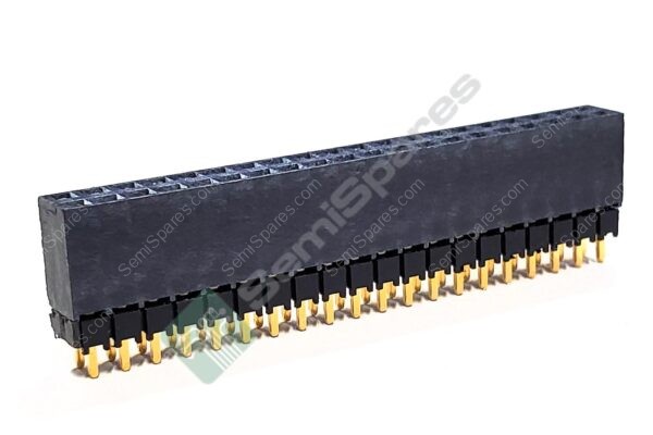 ESQ-120-12-G-D | 40 POSITION ELEVATED SOCKET CONNECTOR 0.100" THROUGH HOLE GOLD FORKED BOARD TO BOARD SOLDER PUSH PULL 5.7A PER CONTACT 550 VAC