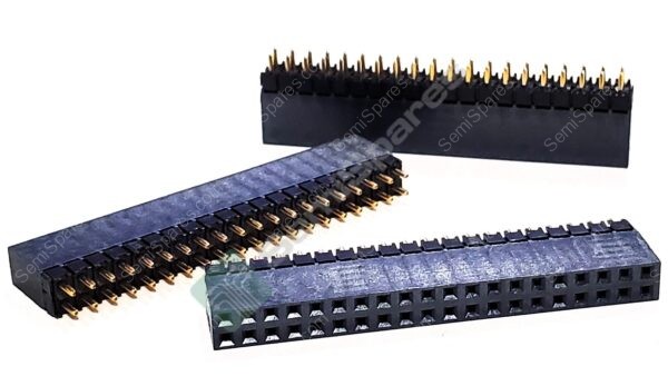 ESQ-120-12-G-D | 40 POSITION ELEVATED SOCKET CONNECTOR 0.100" THROUGH HOLE GOLD FORKED BOARD TO BOARD SOLDER PUSH PULL 5.7A PER CONTACT 550 VAC - Image 3