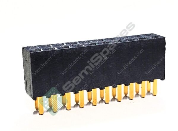 SSW-110-06-G-D | 20 POSITION RECEPTACLE CONNECTOR THROUGH HOLE GOLD FORKED BOARD TO BOARD OR CABLE PUSH PULL SOLDER 4.7A PER CONTACT