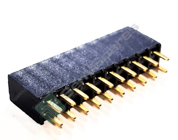 SSW-110-06-G-D | 20 POSITION RECEPTACLE CONNECTOR THROUGH HOLE GOLD FORKED BOARD TO BOARD OR CABLE PUSH PULL SOLDER 4.7A PER CONTACT - Image 2