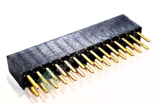 SSW-114-22-G-D | 28 POSITION RECEPTACLE CONNECTOR 0.100" THROUGH HOLE GOLD FORKED SOLDER PUSH PULL BOARD TO BOARD OR CABLE 4.7A PER CONTACT - Image 2