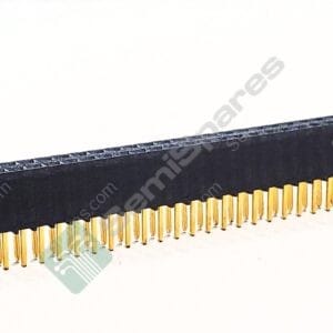 SSQ-136-22-G-D | 72 POSITION RECEPTACLE CONNECTOR 0.100" THROUGH HOLE GOLD FORKED BOARD TO BOARD OR CABLE SOLDER PUSH PULL 465VAC 655VDC