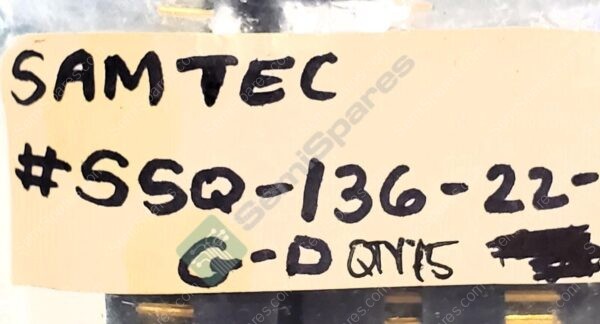 SSQ-136-22-G-D | 72 POSITION RECEPTACLE CONNECTOR 0.100" THROUGH HOLE GOLD FORKED BOARD TO BOARD OR CABLE SOLDER PUSH PULL 465VAC 655VDC - Image 4