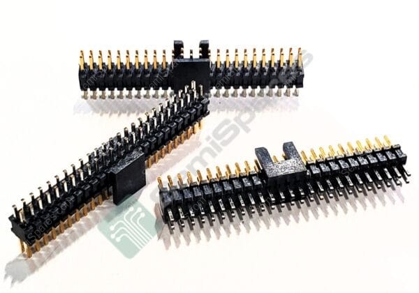 FTSH-125-01-L-D-K | CONNECTOR HEADER THROUGH HOLE 50 POSITION 0.050" MALE PIN BOARD TO BOARD OR CABLE UNSHROUDED SOLDER PUSH PULL 3.4A PER CONTACT - Image 3
