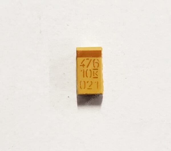 T491C476M010AT | CAP TANT 47UF 20% 10V 2312 1.20HM