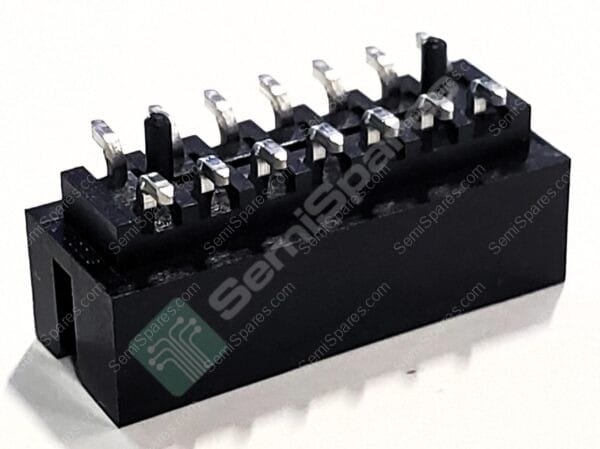 878321420 | CONNECTOR HEADER SURFACE MOUNT 147 POSITION 0.079" MALE PIN SHROUDED 4 WALL SOLDER LATCH HOLDER - Image 2