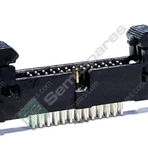 EHF-113-01-F-D | CONNECTOR HEADER THROUGH HOLE 26 POSITION 0.050" MALE PIN BOARD TO CABLE/WIRE SHROUDED 4 WALL SOLDER LATCH LOCK EJECT HOOKS 1.75A