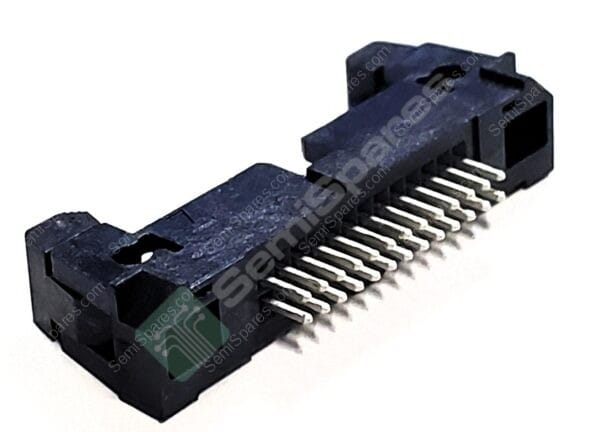 EHF-113-01-F-D | CONNECTOR HEADER THROUGH HOLE 26 POSITION 0.050" MALE PIN BOARD TO CABLE/WIRE SHROUDED 4 WALL SOLDER LATCH LOCK EJECT HOOKS 1.75A - Image 2