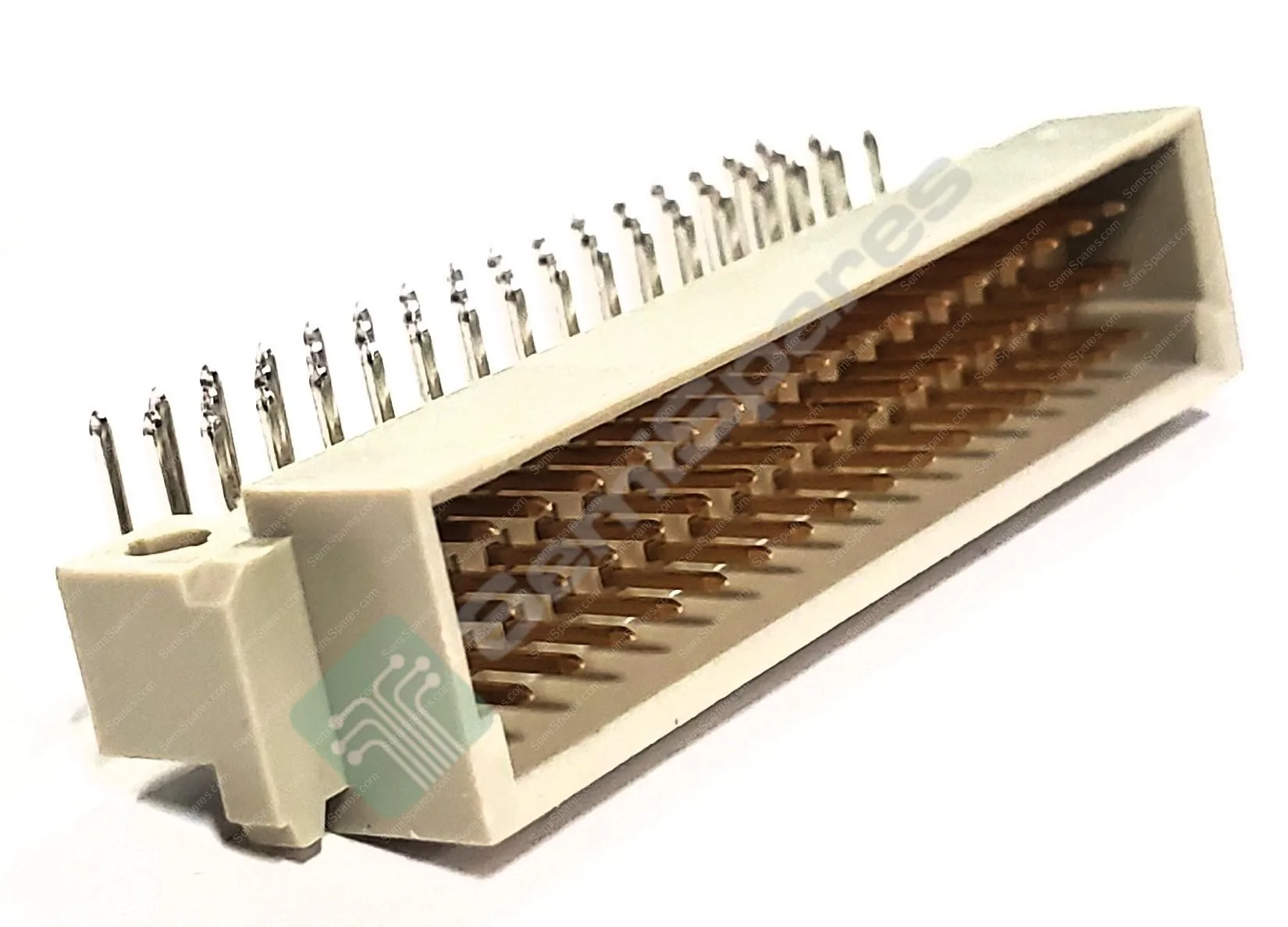 650478-9 | 48 POSITION DIN CONNECTOR HEADER MALE PINS THROUGH HOLE RIGHT ANGLE SOLDER - Image 2